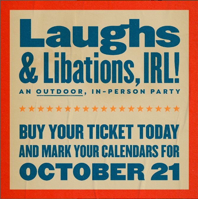 Laughs & Libations Event